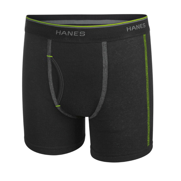 Boys Hanes Comfortsoft 7 Pk Boxer Briefs Various Colors Size Large 14-16